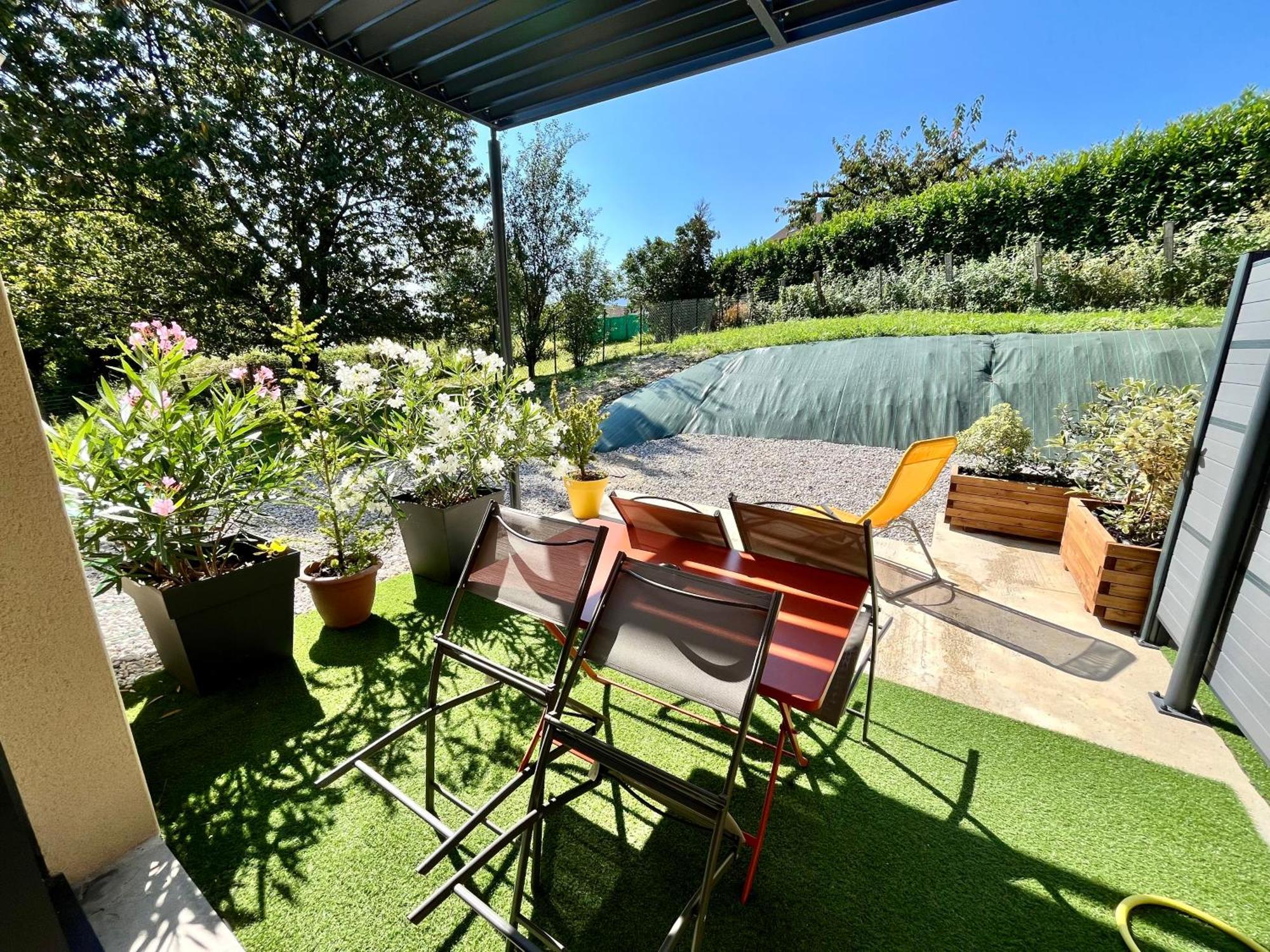 L'Escapade Dauphinoise, Gite 2 Chambres Avec Terrasse Et Clim Beaucroissant Kültér fotó